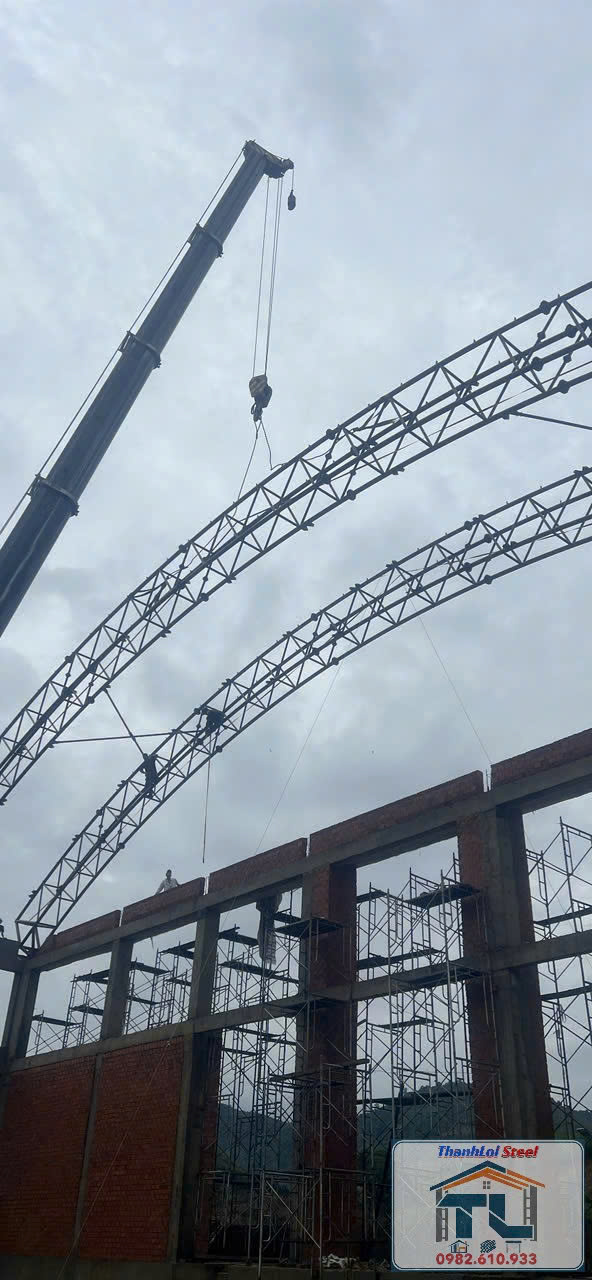 Thi công lắp dựng nhà khung thép - Hộ Kinh Doanh Cửa Hàng Kinh Doanh Dịch Vụ Thành Lợi